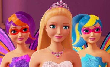 Barbie wszystkie filmy bajki spis filmiki dla dziewczynek Barbie Super księżniczki