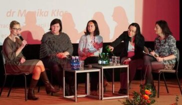 Panel dyskusyjny Czas Kobiet Kongres Kobiet Anna Jasińska Monika Kłos Marta Abramowicz Iwona Pacholec Michalina Pieczyńska