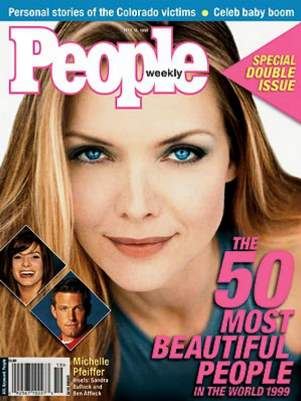 Najpiękniejsza kobieta na świecie pełna lista ranking magazynu People od początku Michelle Pfeiffer